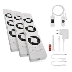 Ventilátor pod radiátor TRIO, bílý EMOS P56PR3