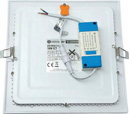 Vestavné svítidlo LED VEGA-S White 18W CCT, GREENLUX GXDW409