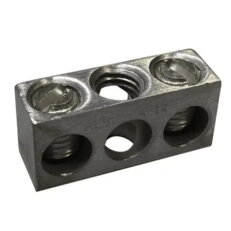 Zemnící a nulová sběrnice hliníková, 2 odbočení ERICO EB2AL