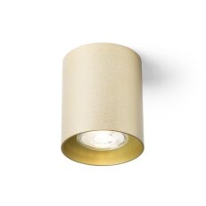 MANTOVA I stropní česaná mosaz 230V GU10 7W RENDL R14214