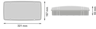 EMERGENCY BULKHEAD HLO HLO E 10W 3H AT LEDVANCE 4099854230691