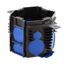 UI10T Přístrojová krabice pod omítku černá/modrá F-TRONIC 7320101