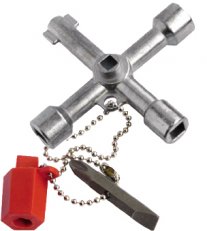 NG Elektro ND 000 315 Univerzální křížový klíč pro běžné zámky rozváděčů