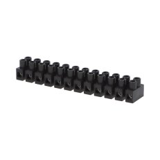 Přístrojová svorkovnice PA8PS, 12x0,75-4mm2, T85, PP, černá ELEMAN 1101032