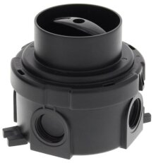 Krabice rozvodná COMBI 304 SWITCH RS/7-1 PP BK otočný křížový spínač 1pólový