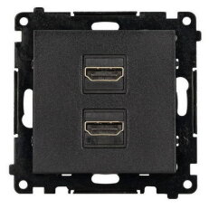 Zásuvka HDMI (v2.1), 2 násobná (přístroj