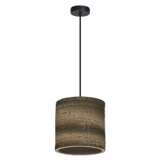 Decor Cardboard Cylinder Pendant E27 Brown OSRAM 4099854458866