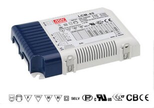 Vícehladinový zdroj 40W MEAN WELL LCM-40
