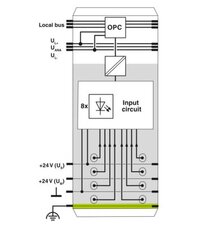 Digitální modul IB IL 24 DI8/HD-PAC PHOENIX CONTACT 2700173