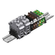 Stožárová výzbroj SV - A - 6.10.4/2 (dva nosiče pojistek) ELEKTRO BEČOV H411318