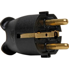 175705058 Plastic grounding-type plug, w