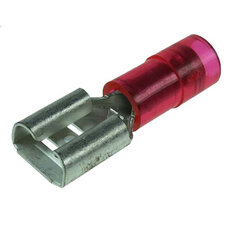 Objímka plochá poloizolovaná, 0,5-1,5mm2/6,3x0,8mm PC (RF-F608/PC) OPP 1,5-68/PC