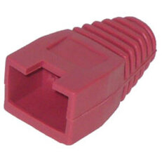 Ochranný plastový kryt pro konektor RJ 45 rudý KRJ 45V rudá