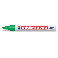 Permanentní pero, lakový popisovač s kulatým hrotem 2-4mm EDDING 8750 zelená