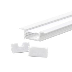 Zapuštěný profil pro LED pásky ORO PROFIL UNI IN WHITE 2M C SET LED-POL ORO32041