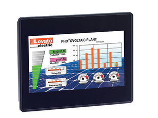 Lovato LRHA07 HMI panel 7'' TFT LCD