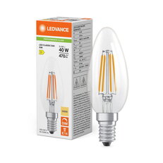 Světelný zdroj LED CLASSIC B DIM P 3.4W 830 Clear E14 LEDVANCE 4099854781827