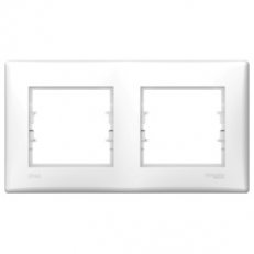 Sedna Rámeček IP44 dvojnásobný, Polar SCHNEIDER SDN5810621