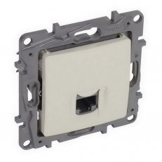 NILOÉ DATOVÁ ZÁSUVKA 1XRJ45 CAT.6 UTP BÉŽOVÁ LEGRAND 764673