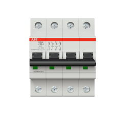 S204M-Z20 4 fázový jistič 20 A char. Z 10kA ABB 2CDS274001R0488