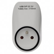 Zásuvka s 2x USB EMOS P0071