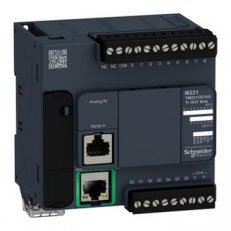 TM221CE16U >PLC Modicon M221, 24VDC, 9DI