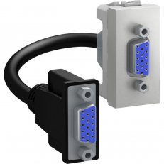 Unica VGA HD15 female, Aluminium SCHNEIDER MGU3.432.30