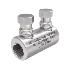 Kabelová spojka MSCL50 Al/Cu 10-50mm2, 2x Al šroub, 12 kV MOREK MSCL0502A00
