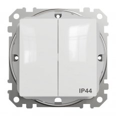 Sedna D/E Přepínač sériový řazení 5 IP44, Bílá SCHNEIDER SDD211105