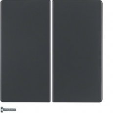 KNX RF tlačítko 4-násobné, quicklink, Q.x, antracit sametová BERKER 85648126