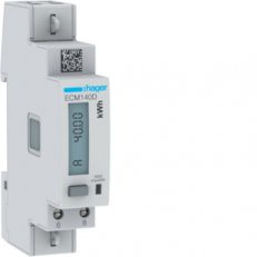 Digitální elektroměr 1F, 1Tar. přímé měř. do 40 A, s M-Bus výstupem, MID ECM140D