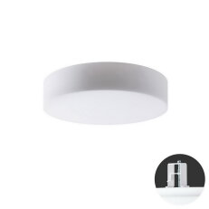 Vestavné svítidlo se skleněným stínidlem OSMONT ERIS V4 3x13W IP44 E27 bílá