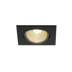 NEW TRIA hranaté LED svítidlo do stropu černá 1800-3000K 7,2W SLV 1001991