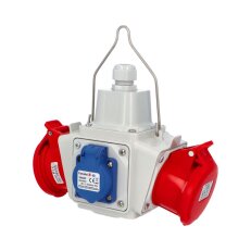 Zásuvkový závěsný box PowerBOX  IP44 2x230V, 2x400V/16/5 FAMATEL pb400