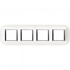 Legrand HB4802M4HD BTAX Rámeček2+2+2+2 AXOLUTE BÍLÝ