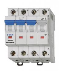 Instalační jistič 10 kA, D 63A, 3+N SCHRACK BM019863--