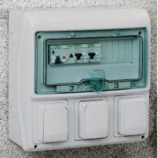 Schneider 13155 Kaedra zás. rozv. IP65 13 mod. 3 ot.