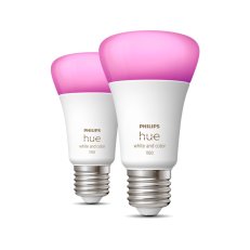 Philips Hue White and Color Ambiance LED žárovka 9W 1100lm (75W) E27 (2ks)
