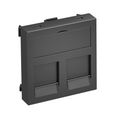 OBO DTG-2A SWGR1 Nosiče datové techniky 45x45mm černošedá RAL 7021