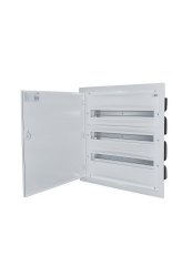 Zapuštěná rozvodnice s plechovými dvířky ERP24-3 72M (3x24) IP40 ETI 001101294
