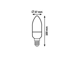 Světelný zdroj SMD LED, E14 C35, 7W, 600lm, 6500K RABALUX 79144