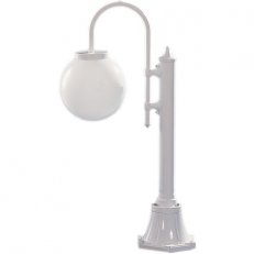 Sloupové svítidlo Bakchus sloup malý s ramenem bílá 60W IP23 E27 916111/08
