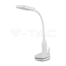 7W LED TABLE CLIP LAMP WITH WHITE BODY