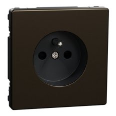Zásuvka Merten D-Life 250V/16A bezšroubová kov Mocca SCHNEIDER MTN2500-6052