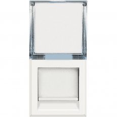 AXOLUTE ZÁSUVKA RJ45 CAT.6 STP 1M BÍLÁ BTICINO HD4279C6S