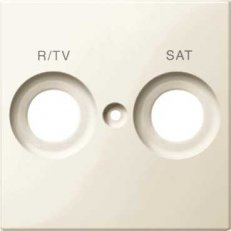 Merten Centrální deska R/TV+SAT anténní zásuvky White Cream SCHNEIDER MTN299844