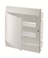 Zapuštěná rozvodnice ABB IP41/24M, Mistral41F vč. N/PE, plná dvířka