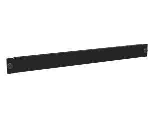 ZPR-01-B Záslepka plastový zámek 19" 1U BK, ZPR-01-B   SOLARIX 80192042