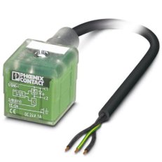 SAC-3P- 3,0-PUR/A-1L-R-ES Kabel senzoru/aktoru 1413114
