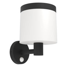 Nástěnné svítidlo PANTETE SOLAR-LED M.SENSOR černá/bílá EGLO 901076